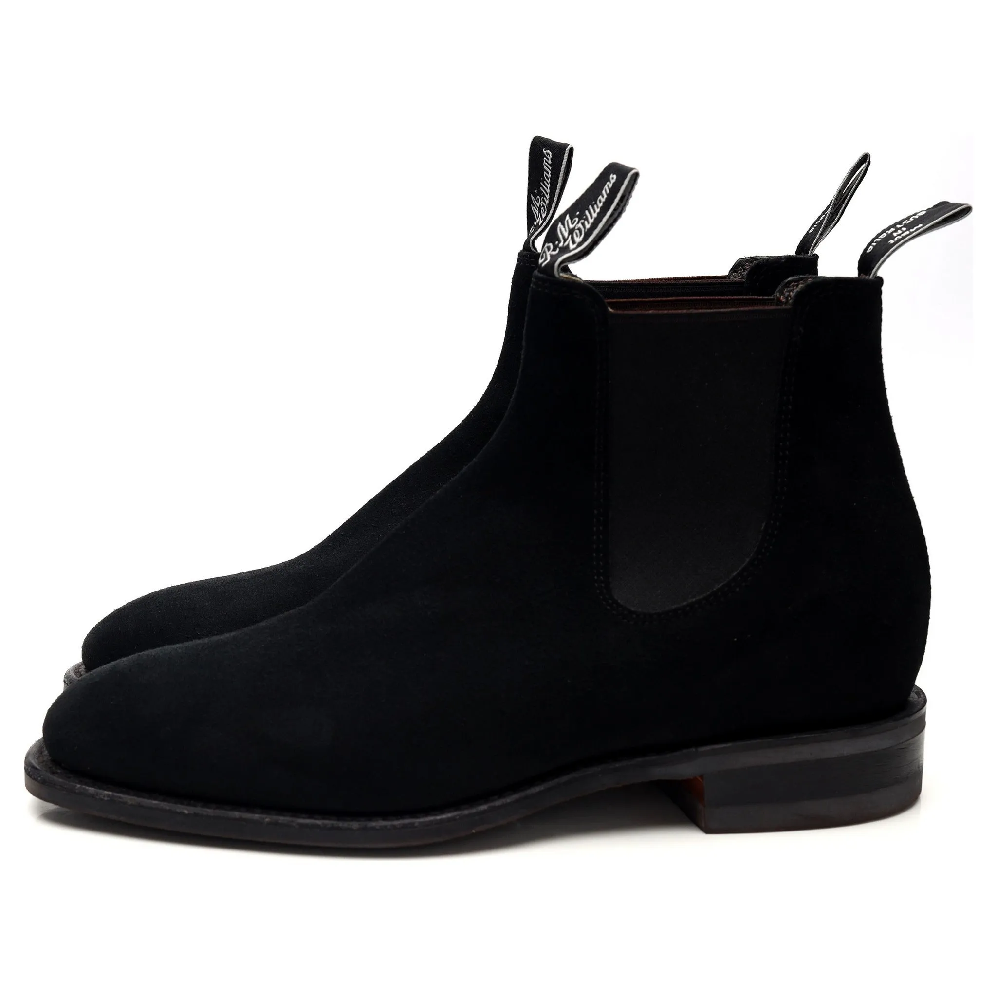 'Comfort Craftsman' Black Suede Chelsea Boot UK 8 G