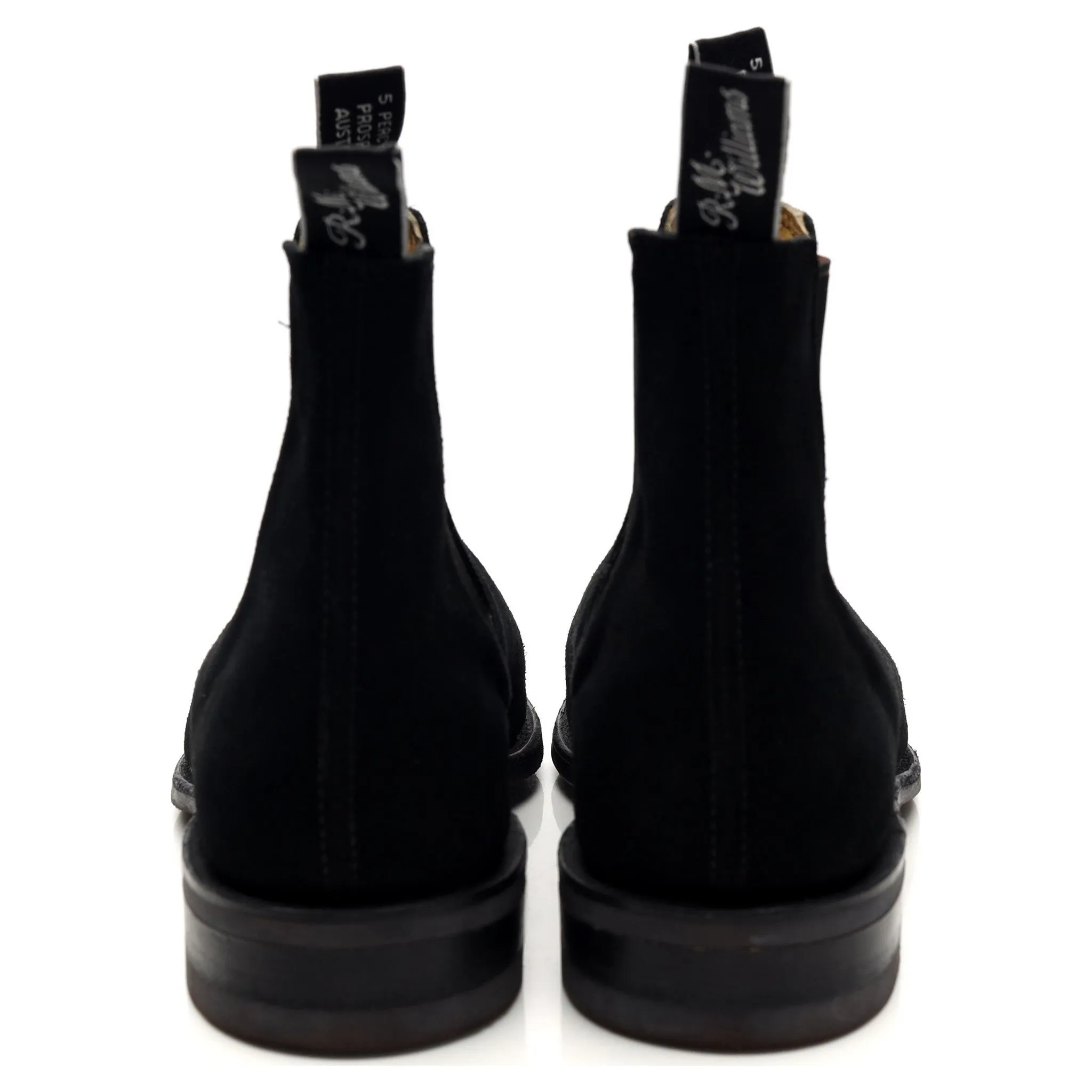 'Comfort Craftsman' Black Suede Chelsea Boot UK 8 G