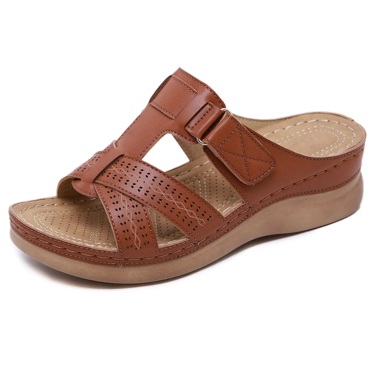 Comfort Soft Wedge Heel Beach Sandals for Women