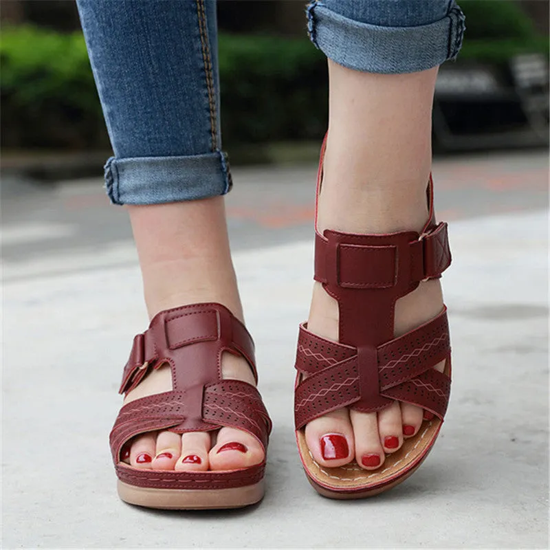 Comfort Soft Wedge Heel Beach Sandals for Women