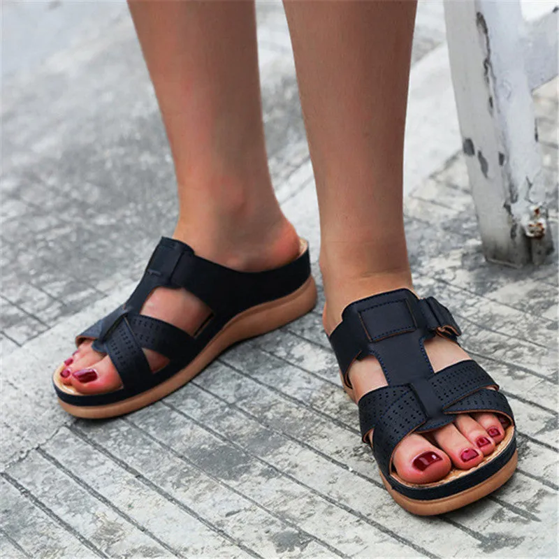Comfort Soft Wedge Heel Beach Sandals for Women