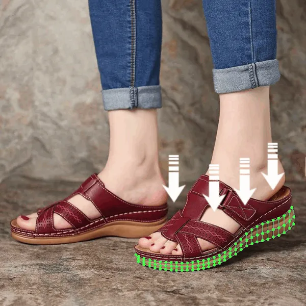 Comfort Soft Wedge Heel Beach Sandals for Women