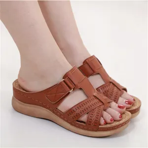 Comfort Soft Wedge Heel Beach Sandals for Women