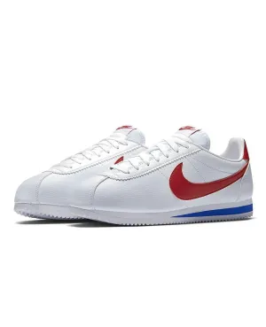 Cortez Basic Leather OG White/Varsity Red