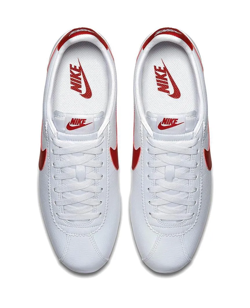 Cortez Basic Leather OG White/Varsity Red