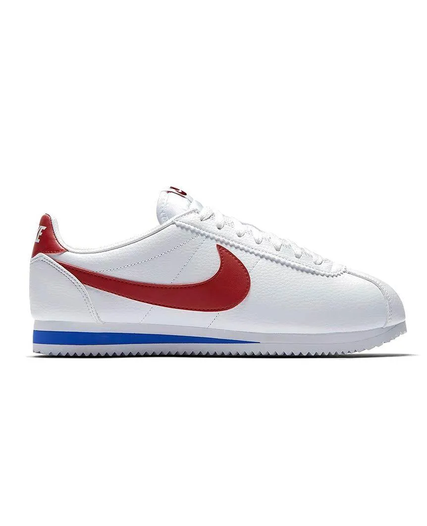 Cortez Basic Leather OG White/Varsity Red