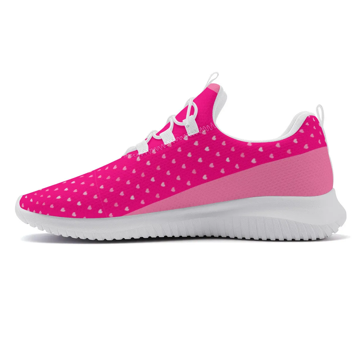 Dance sneakers - Hearts - Pink