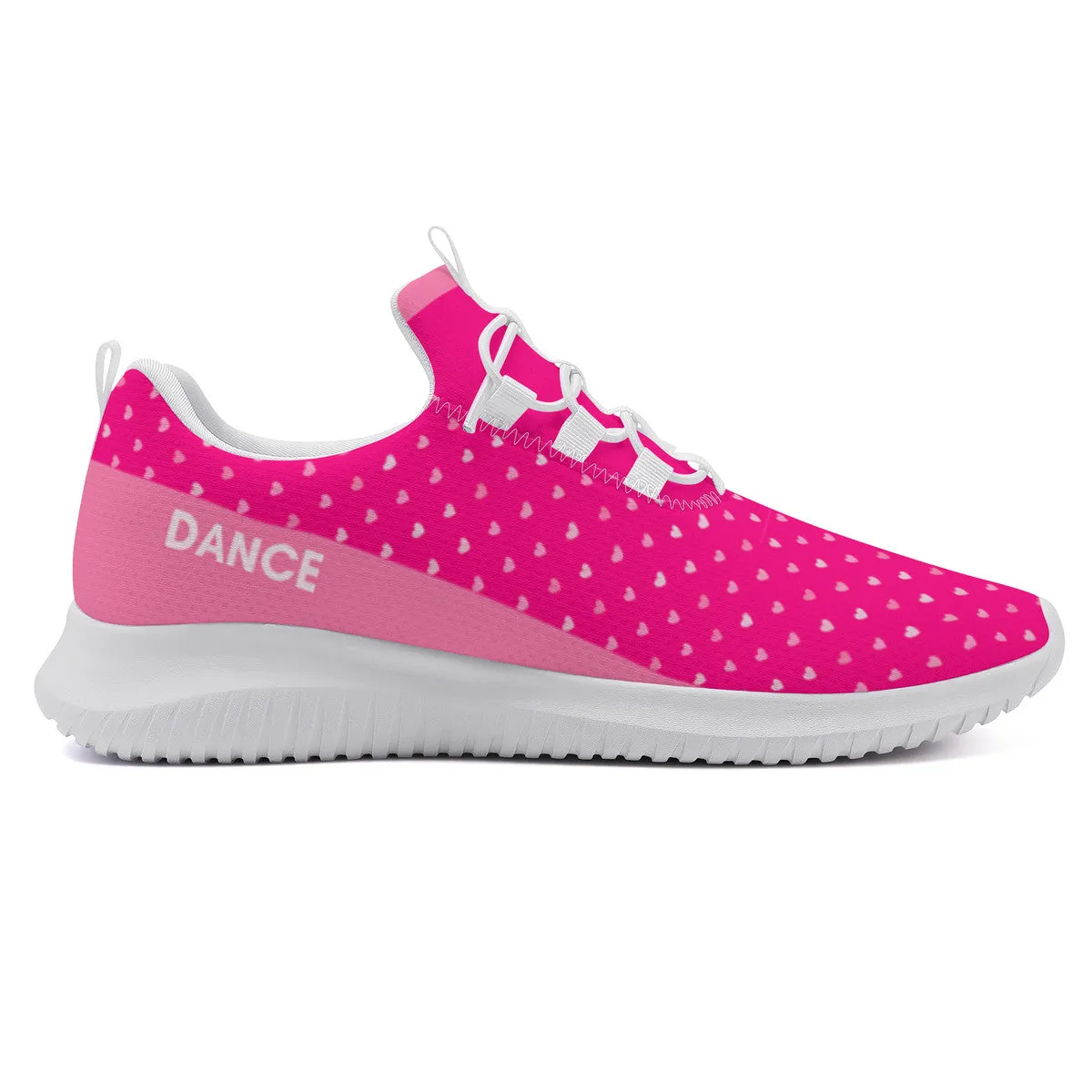 Dance sneakers - Hearts - Pink