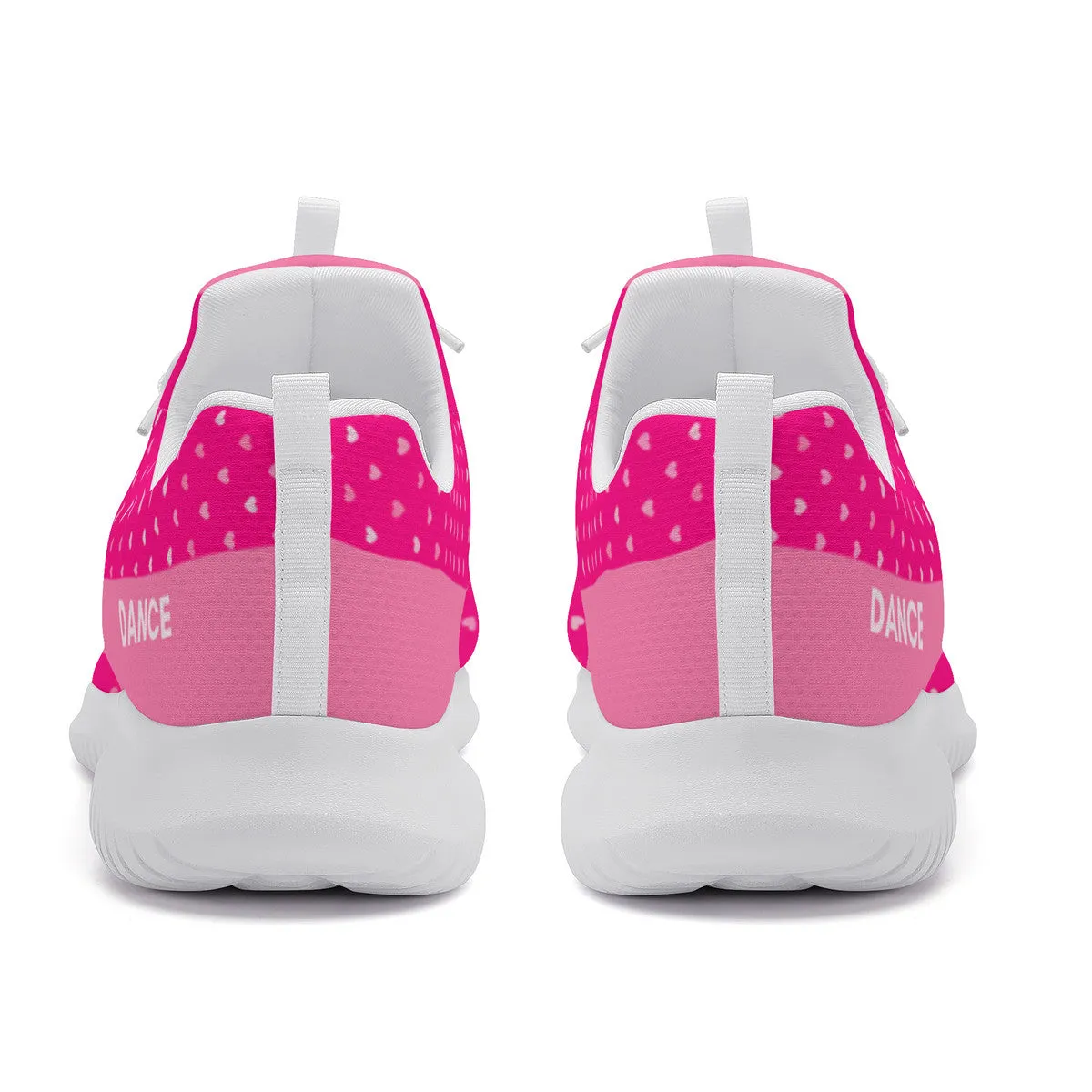 Dance sneakers - Hearts - Pink