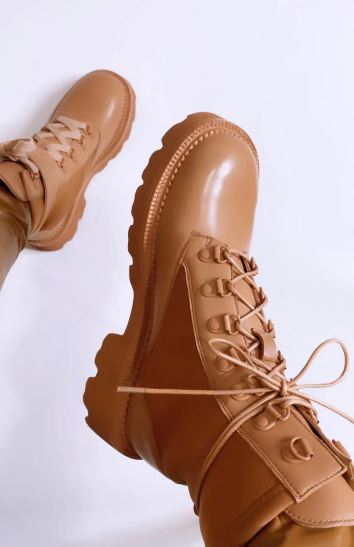 Dany Tan Leather Booties