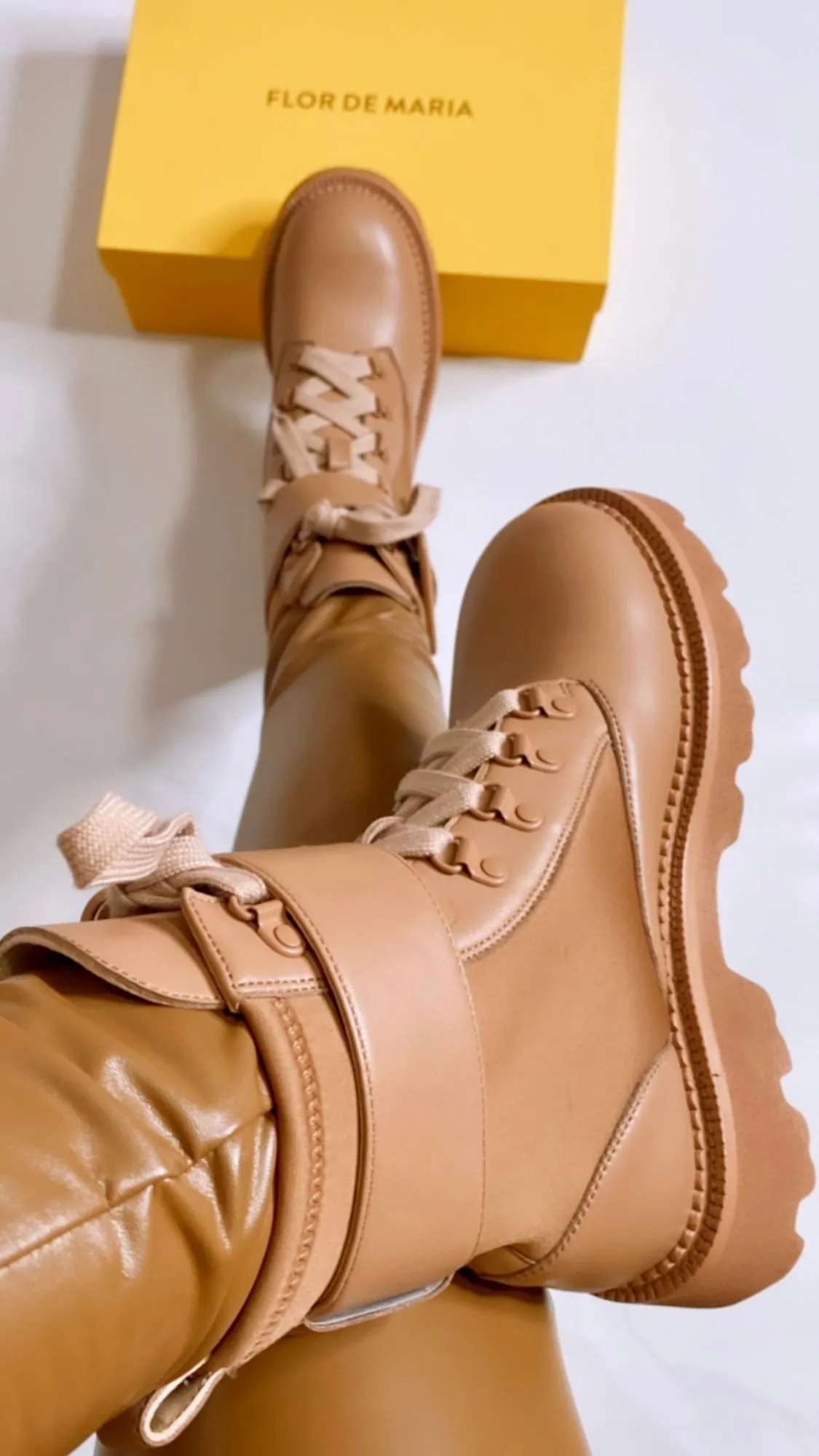 Dany Tan Leather Booties