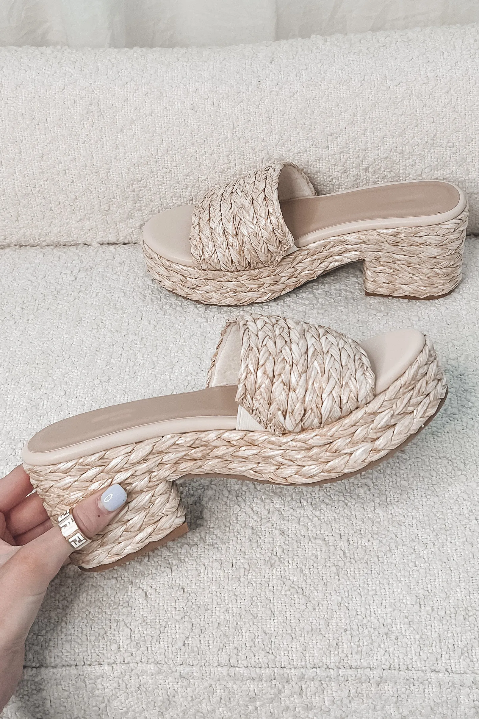 DEAL See You By The Sea Woven Sandals