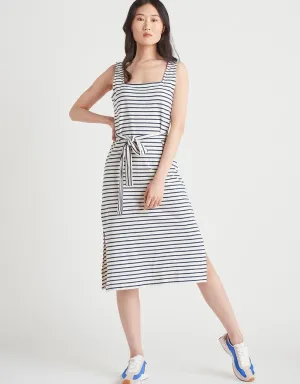 Dex Belted Knit Midi Dress