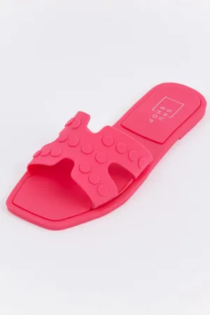 Donna Sandals- Fuchsia