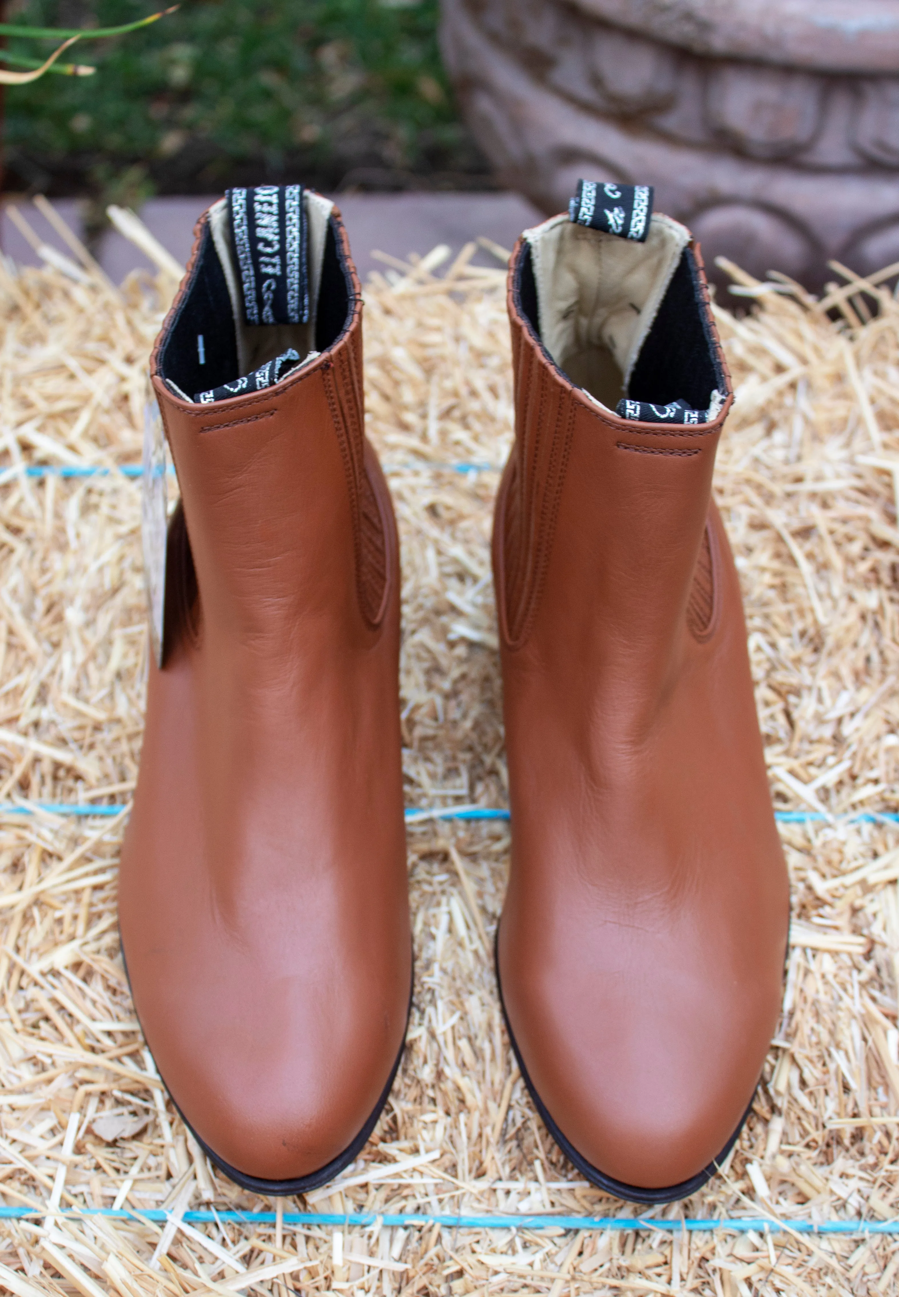 EL CANELO MENS LEATHER CHELSEA BOOTS BOTIN CHARRO ID227