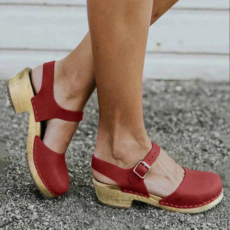 Emma Brown Orthopedic Wedge Sandals