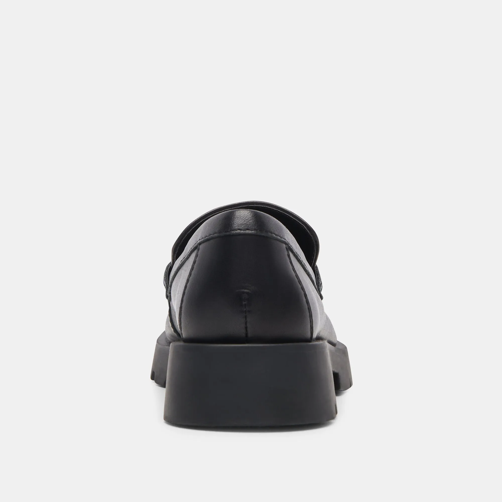 ERNA WIDE FLATS BLACK LEATHER - re:vita