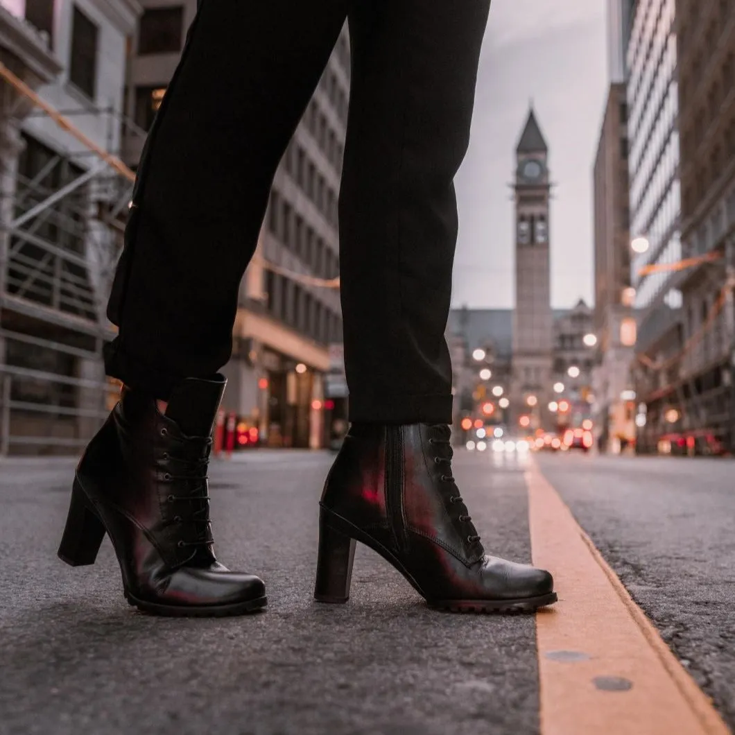 Eugenie Combat Boot