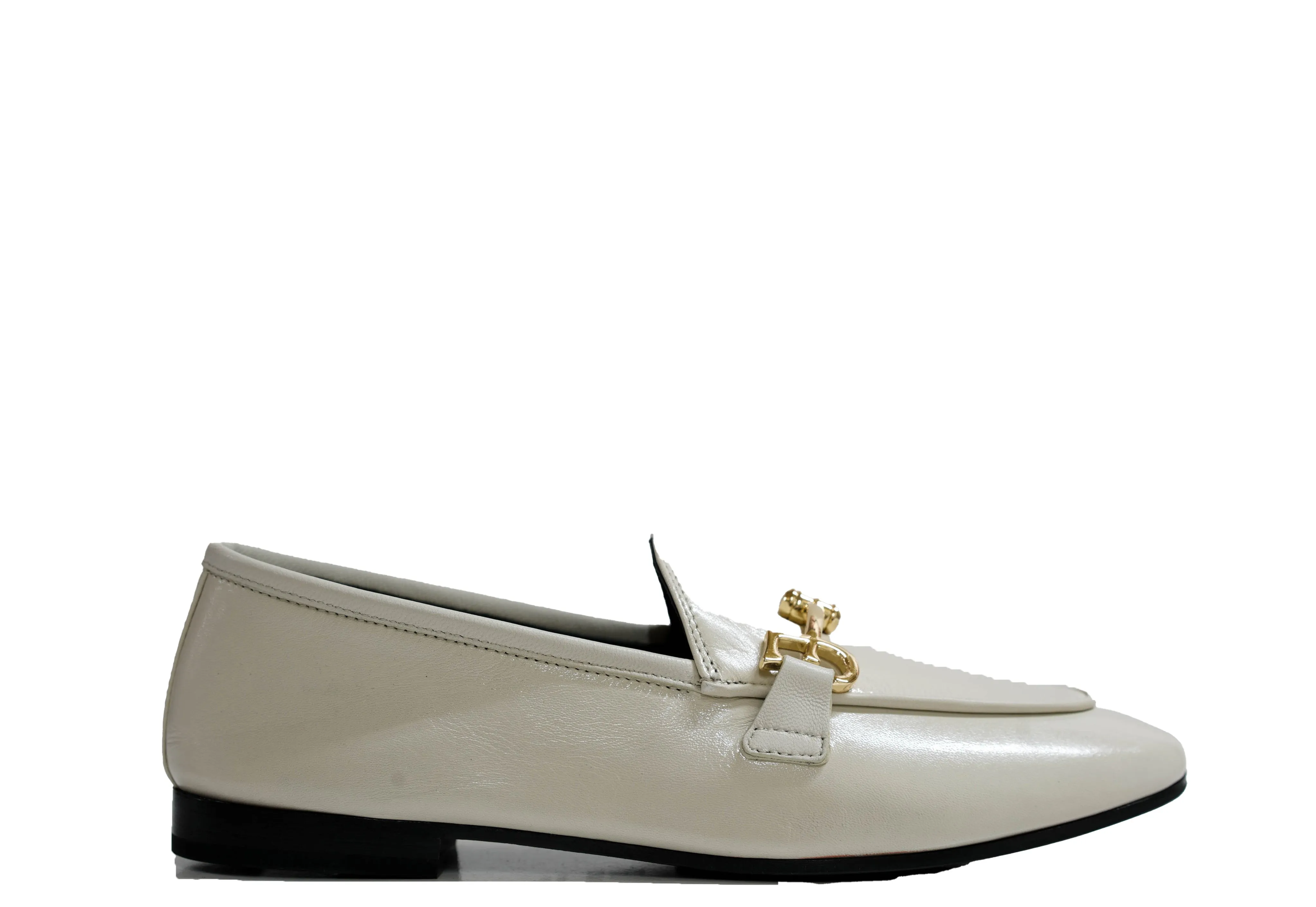 Fabi Women’s White Chain Leather Loafer FD7967C 40% OFF