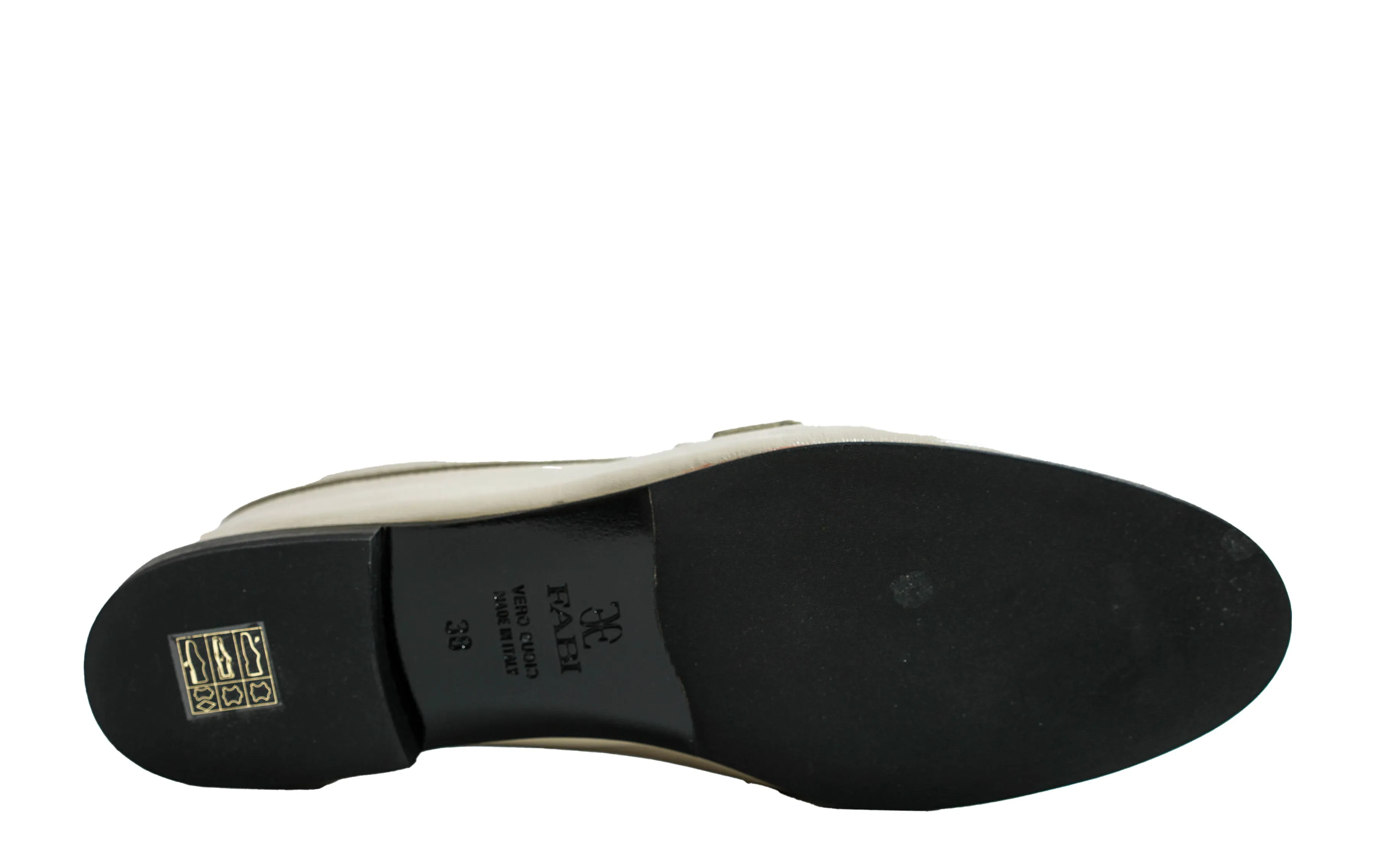 Fabi Women’s White Chain Leather Loafer FD7967C 40% OFF