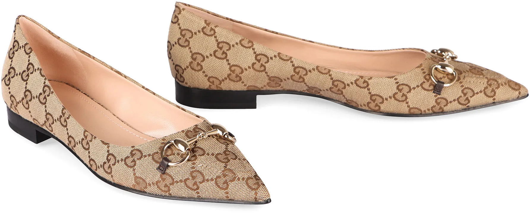 Fabric ballet flats