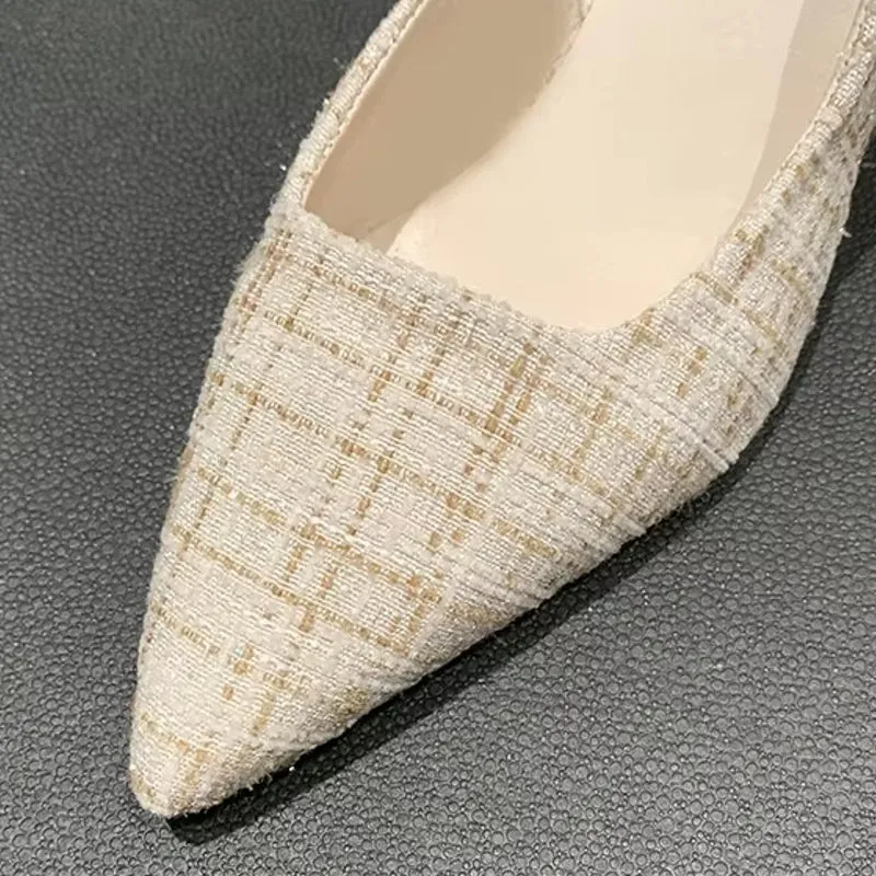 Fashion Versatile Heel Concise Modern Sandals for Women