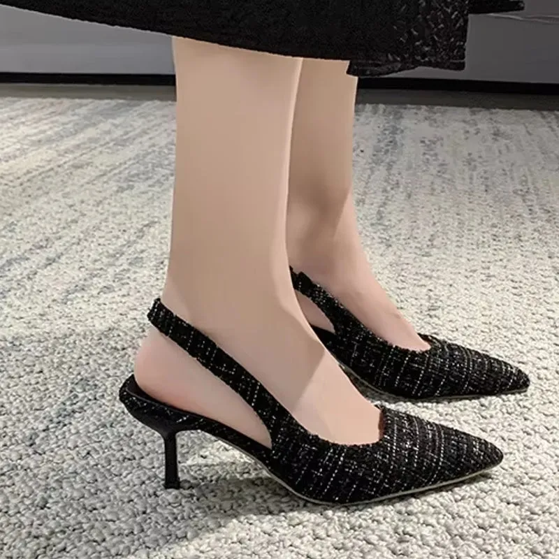 Fashion Versatile Heel Concise Modern Sandals for Women