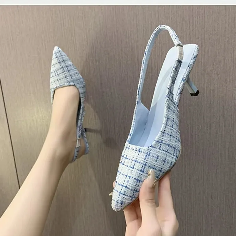 Fashion Versatile Heel Concise Modern Sandals for Women