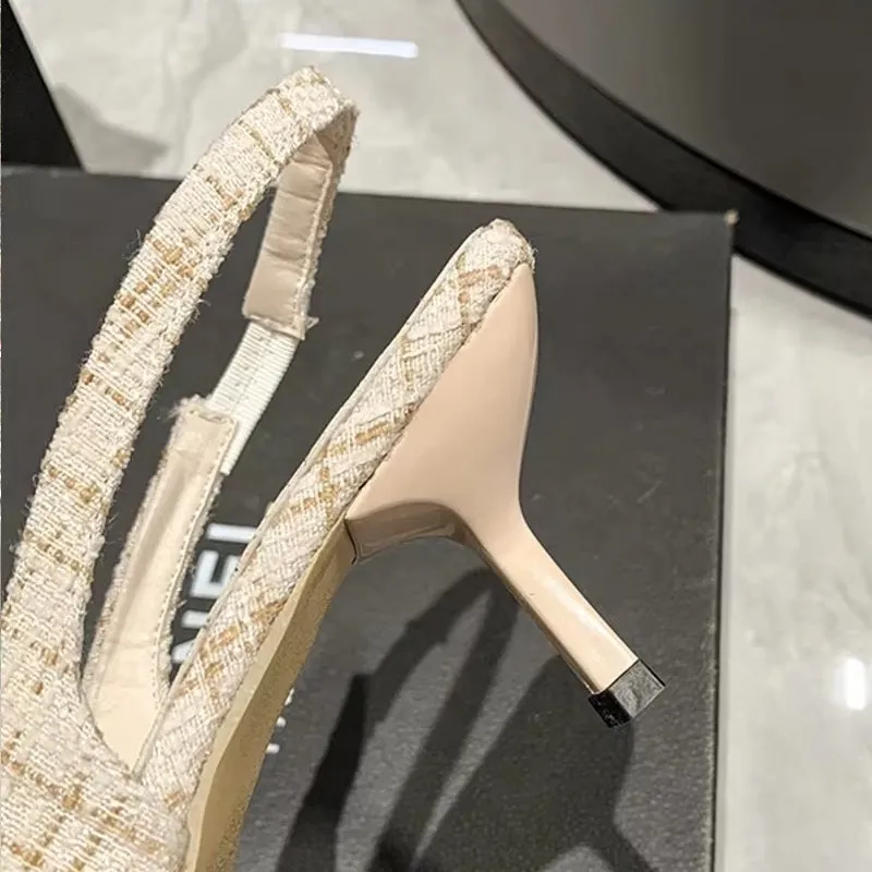 Fashion Versatile Heel Concise Modern Sandals for Women