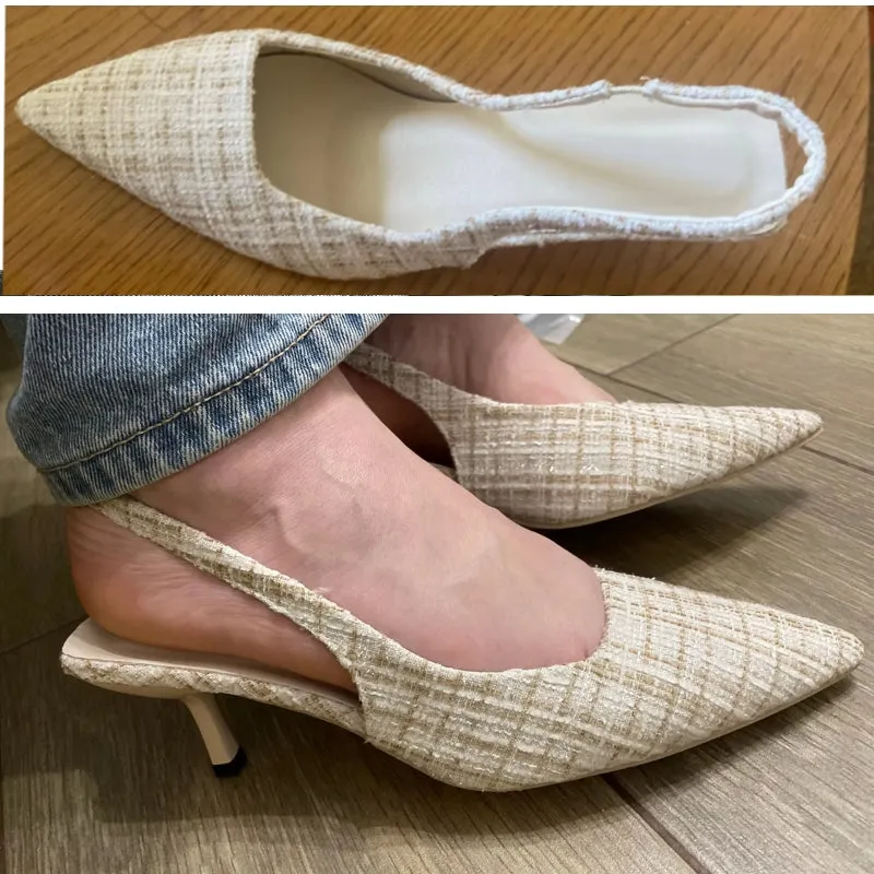 Fashion Versatile Heel Concise Modern Sandals for Women
