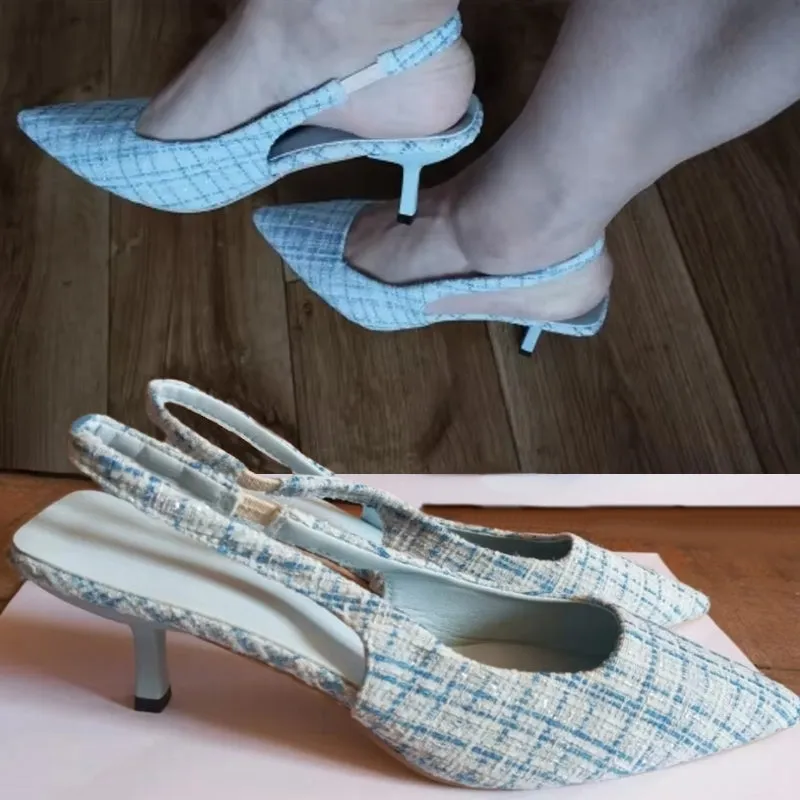 Fashion Versatile Heel Concise Modern Sandals for Women