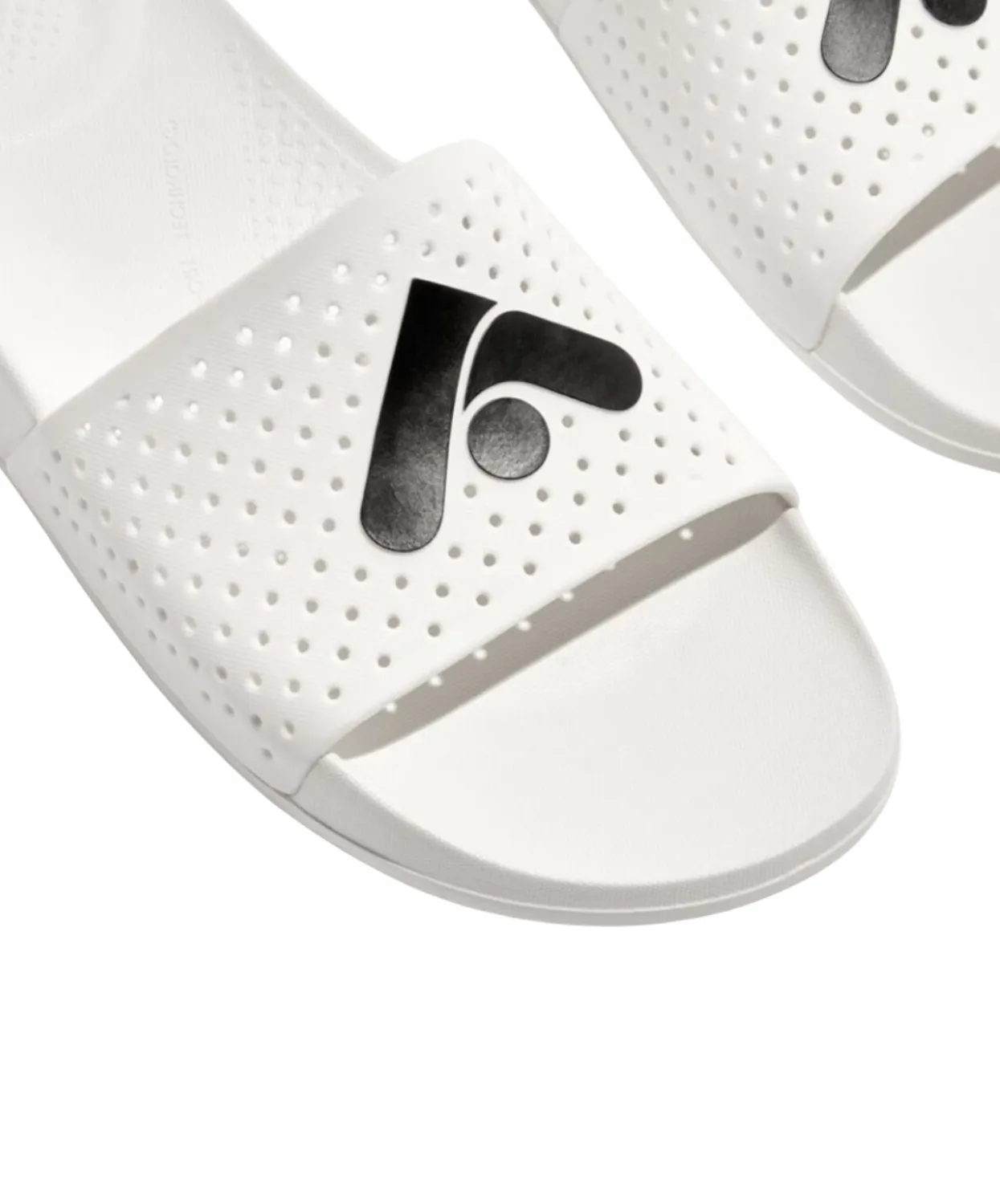Fitflop iQushion Arrow Pool Slides Urban White