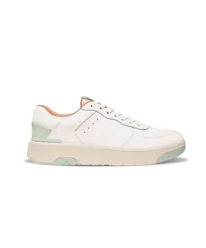 FitFlop Rally Evo Leather Sneaker White/Sagebrush