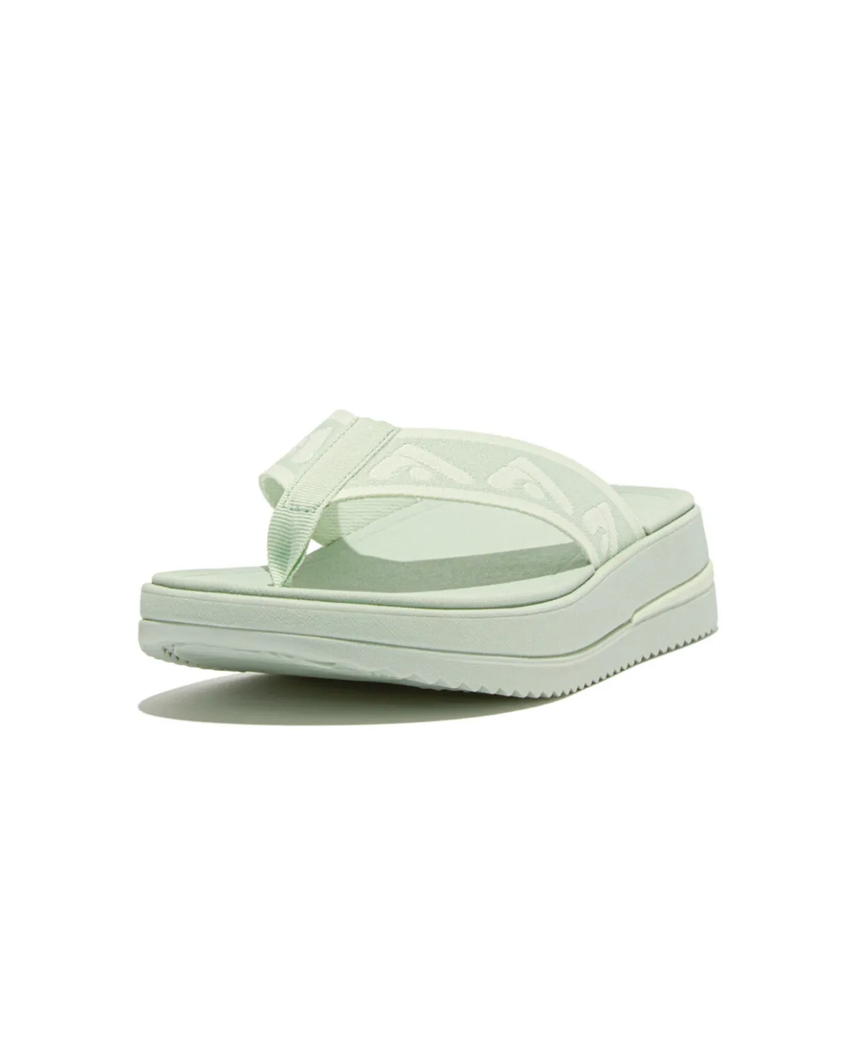 Fitflop Surff Webbing Toe Post Sandals Sage Brush