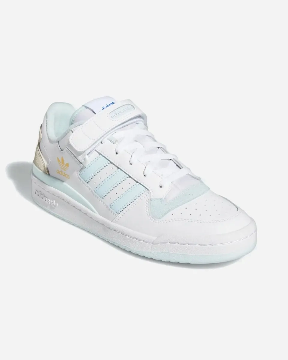 Forum Low - White/Blue/White