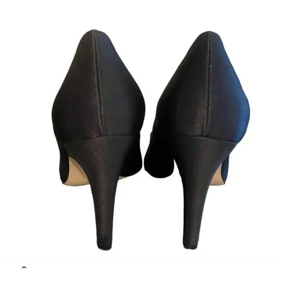 Good American Women's Satin Pointy Toes Heels Sz 5.5