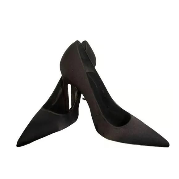 Good American Women's Satin Pointy Toes Heels Sz 5.5