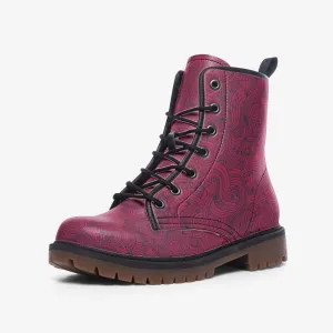 Graphic Swirls - Combat Boots