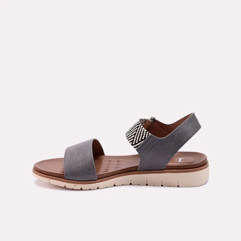 Gray Casual Sandals 0421524