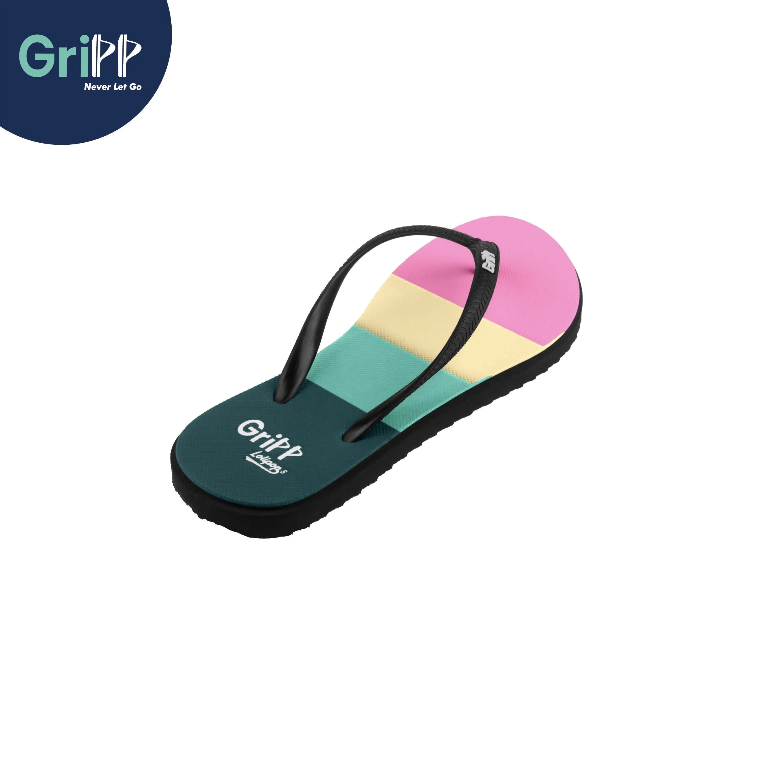 GriPP Sandal Lolipop S Women’s Sandals – Stylish, Comfortable Rubber Footwear for Active Lifestyles (Model D)