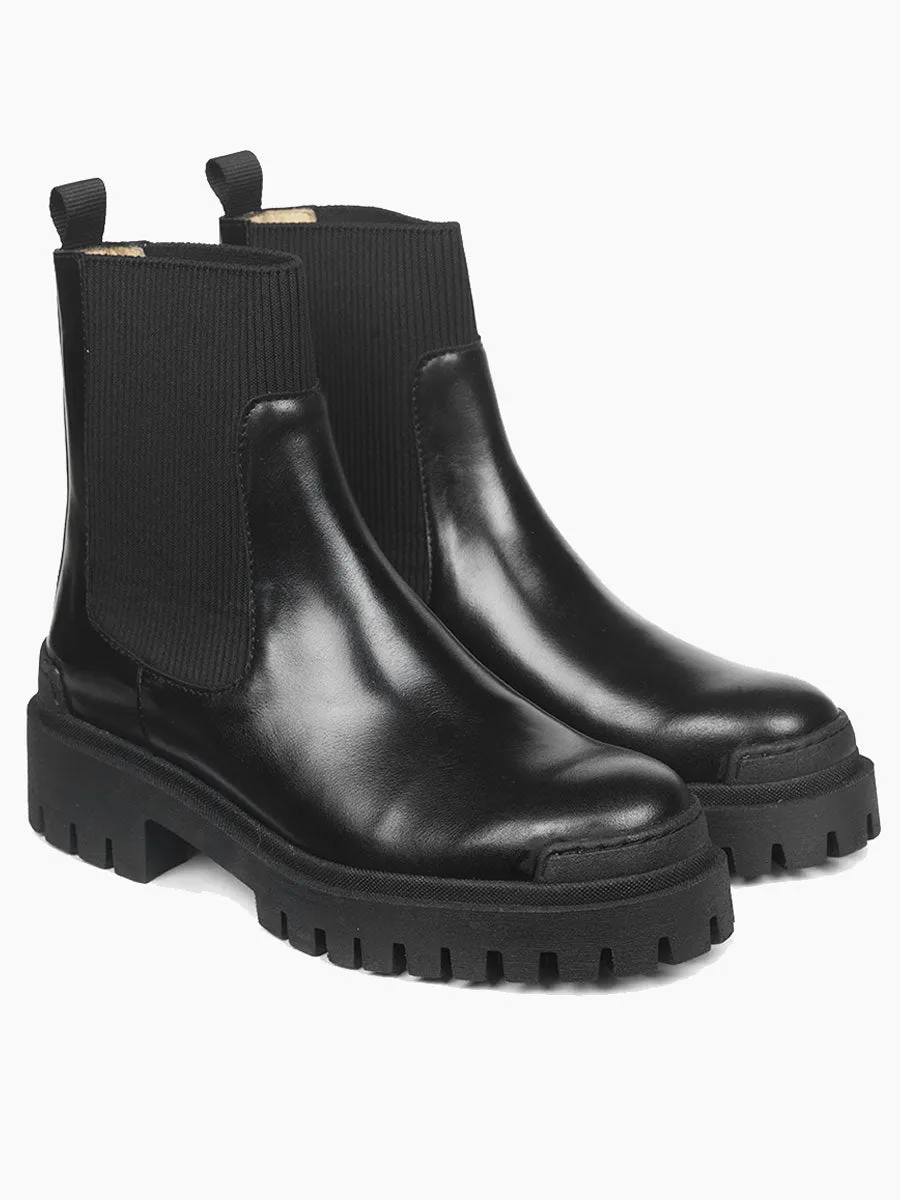 Hacker Chelsea Boots - Black
