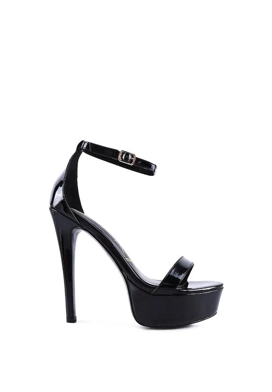 High Platform Stiletto Sandals