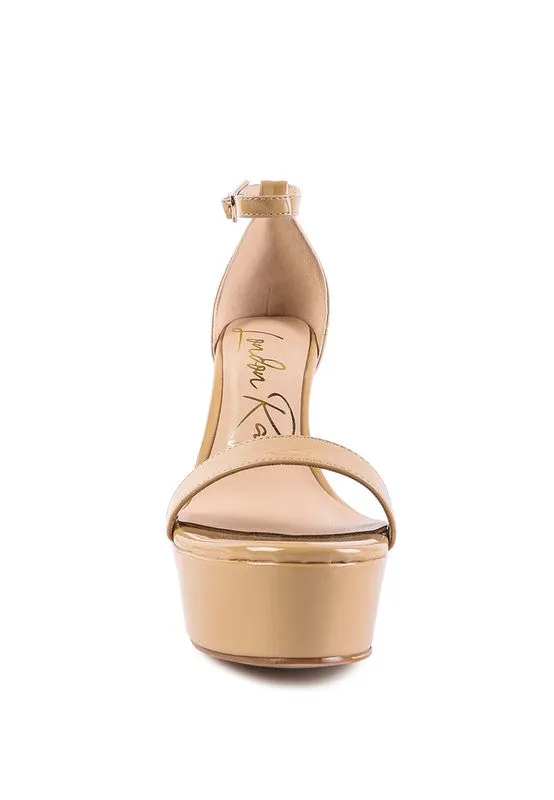 High Platform Stiletto Sandals