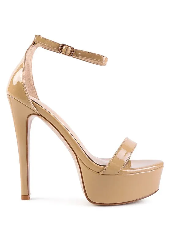High Platform Stiletto Sandals
