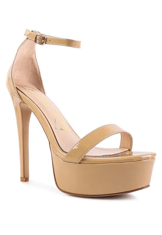 High Platform Stiletto Sandals