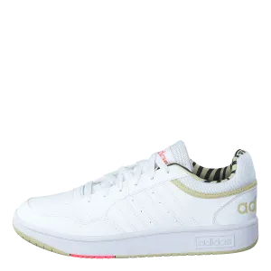 Hoops 3.0 Lifestyle Basketball Low Classic Shoes Cloud White / Cloud White / Sandy Beige