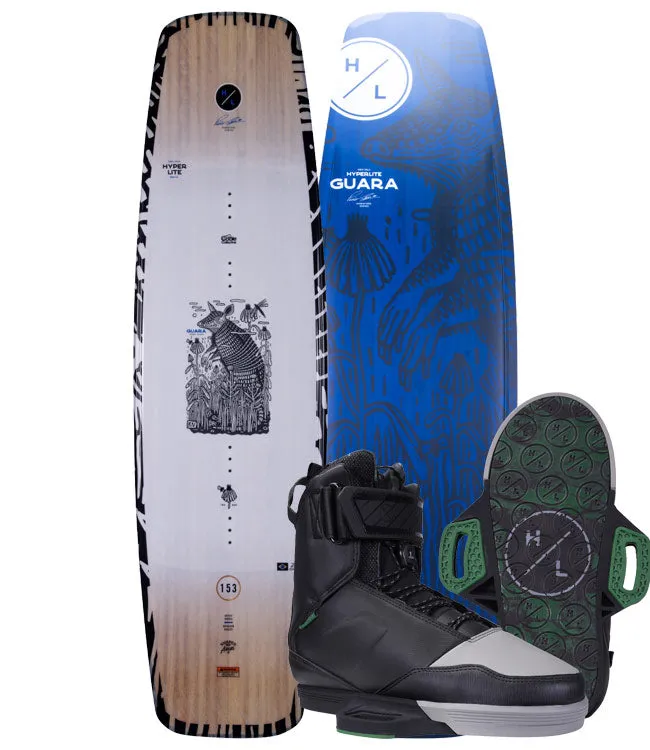 Hyperlite Guara Cable Wakeboard Package with Scout Boots (2024)