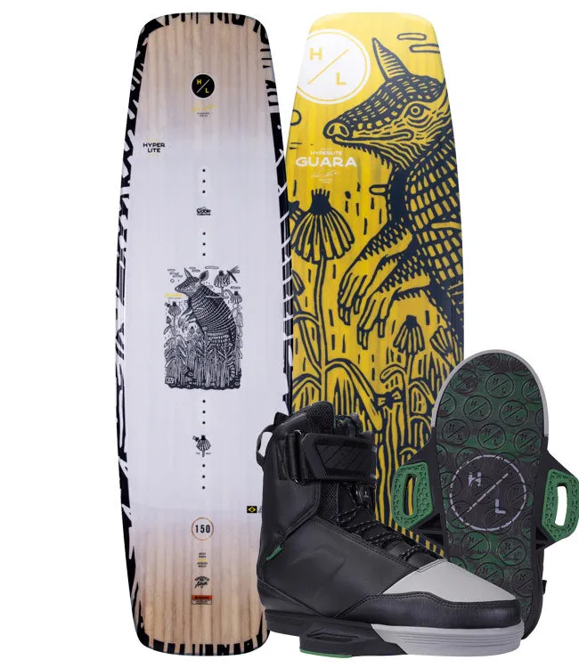 Hyperlite Guara Cable Wakeboard Package with Scout Boots (2024)