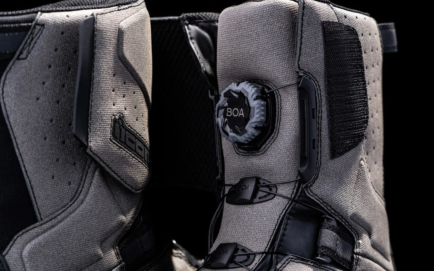 Icon Alcan Waterproof Boots - Gray