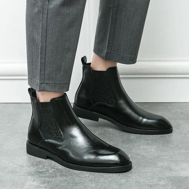 INSTOCK - Carved Chelsea boots